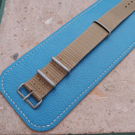 22mm Sand Brown Maratac MOD Field Watch Strap