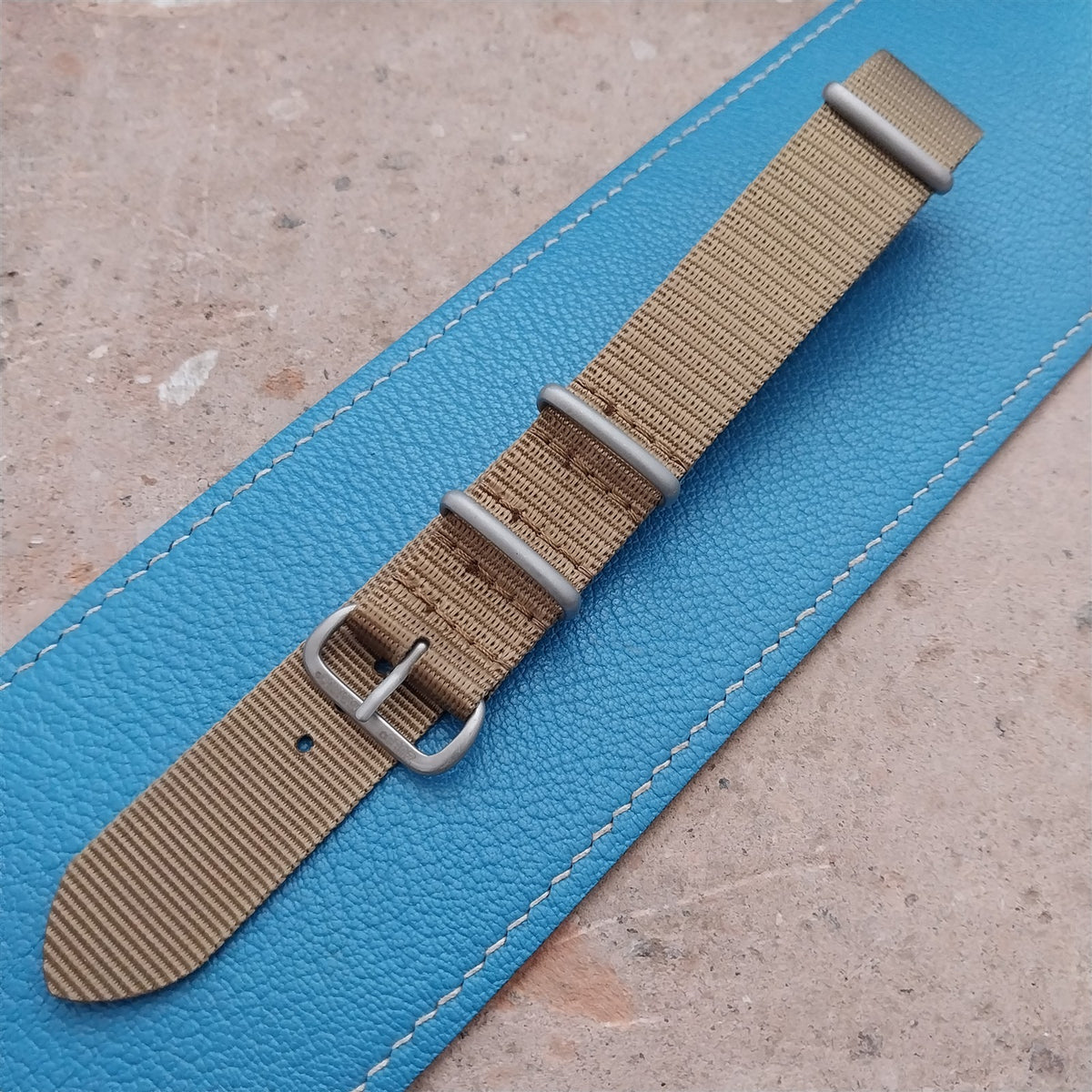 20mm Sand Brown Maratac MOD Watch Strap