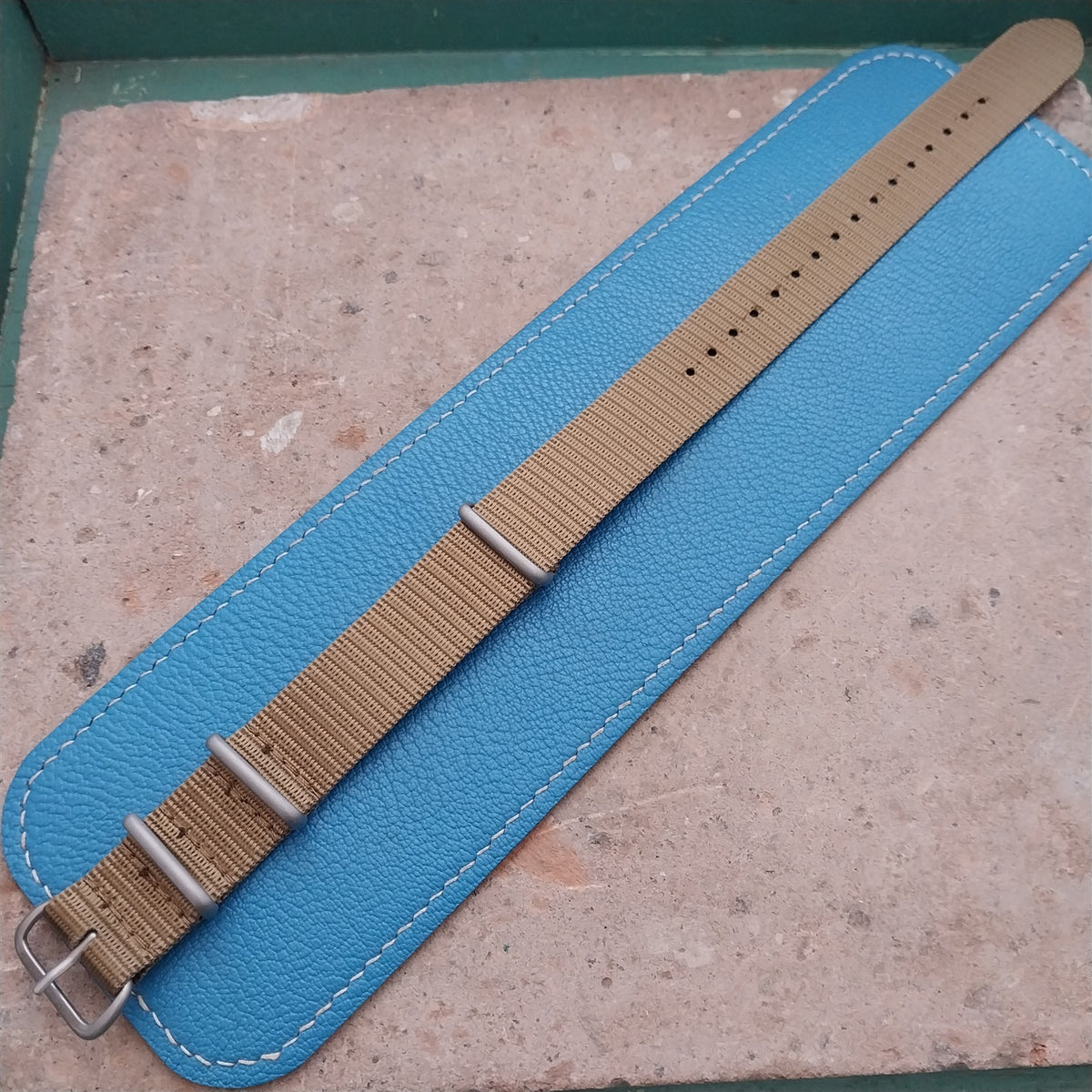 20mm Sand Brown Maratac MOD Watch Strap