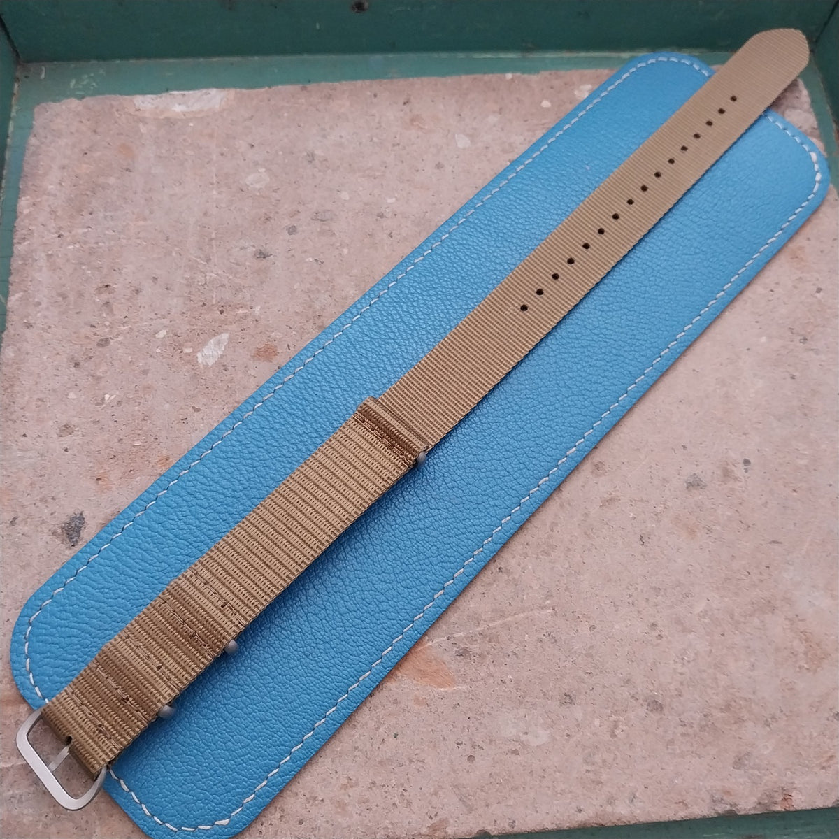 20mm Sand Brown Maratac MOD Watch Strap