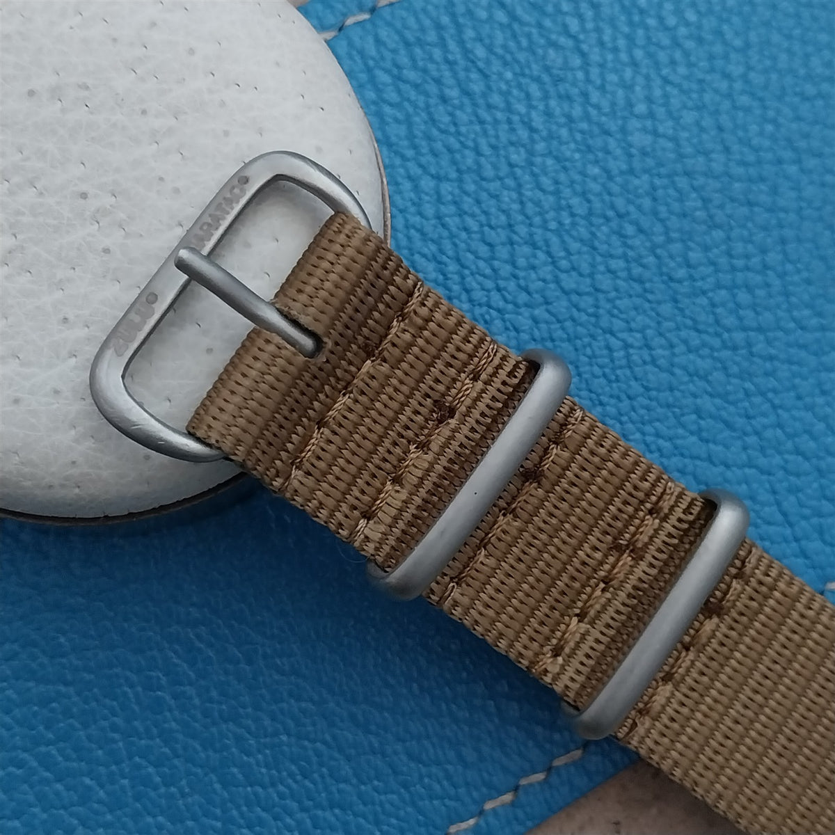 20mm Sand Brown Maratac MOD Watch Strap