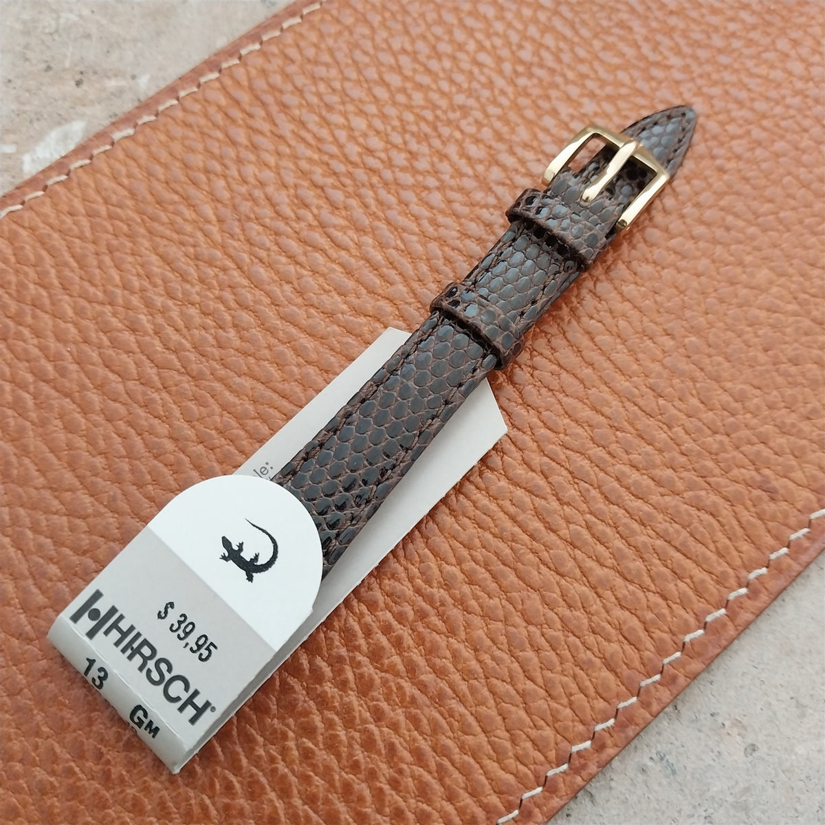 13mm Ladies Hirsch Lizard Watch Strap