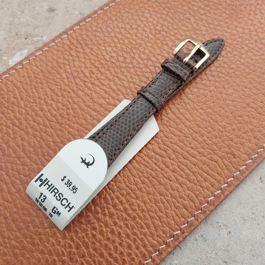 13mm Ladies Hirsch Lizard Watch Strap