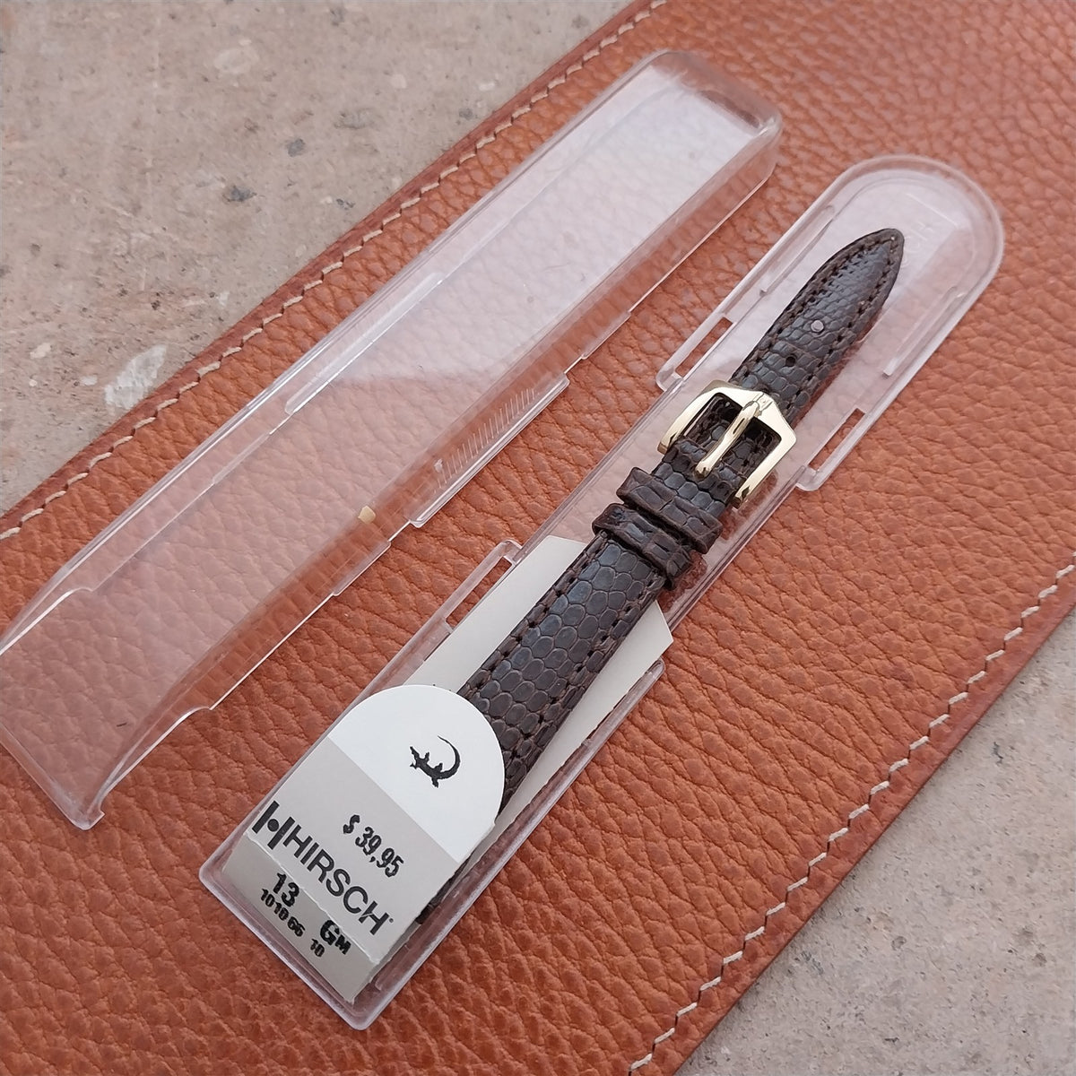 13mm Ladies Hirsch Lizard Watch Strap