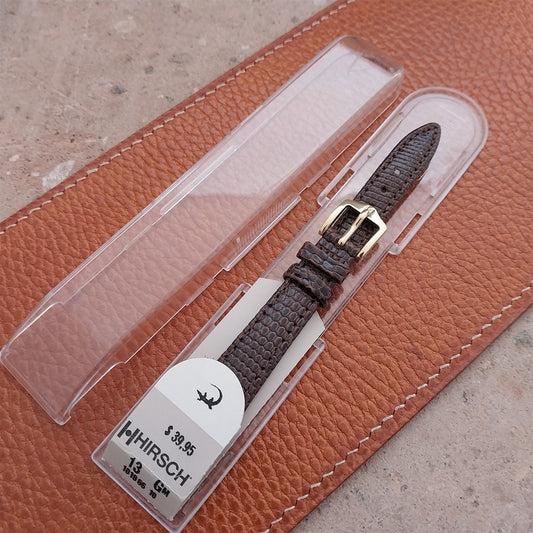 13mm Ladies Hirsch Lizard Watch Strap
