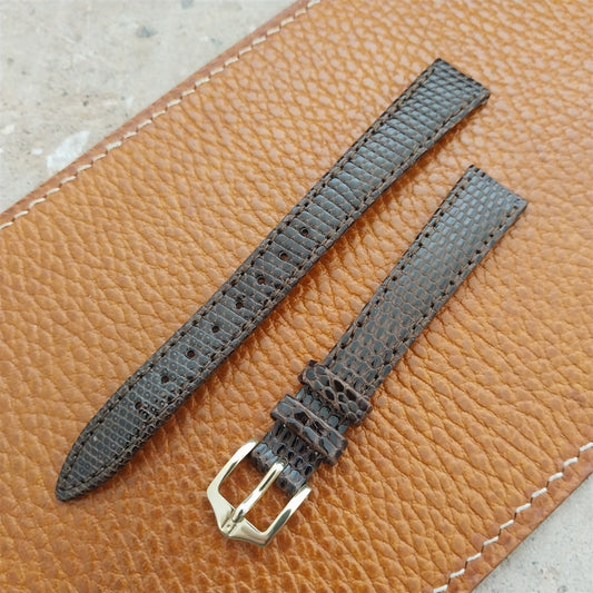 13mm Ladies Hirsch Lizard Watch Strap