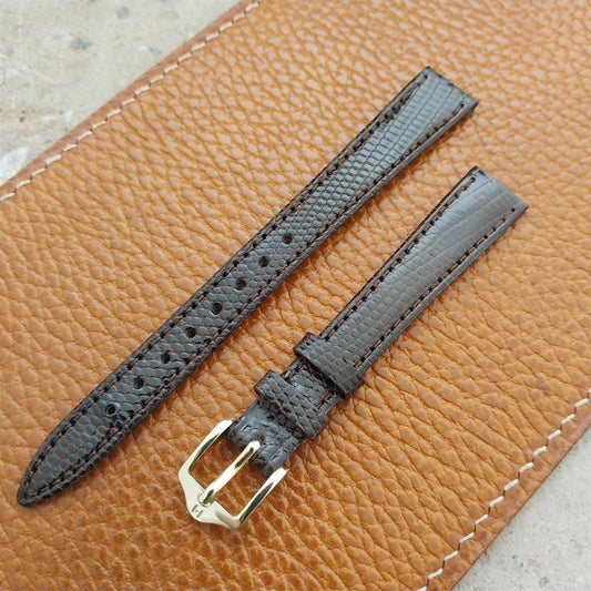 13mm Ladies Hirsch Lizard Watch Strap