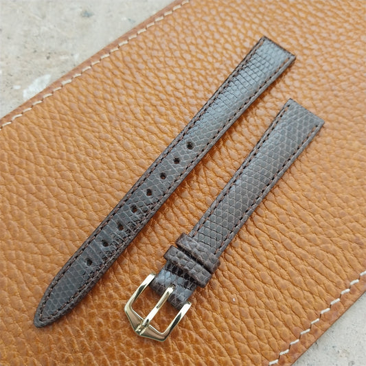 13mm Ladies Hirsch Lizard Watch Strap