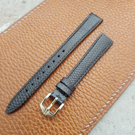 13mm Brown Ladies Hirsch Rainbow Lizard Grain Leather Watch Strap