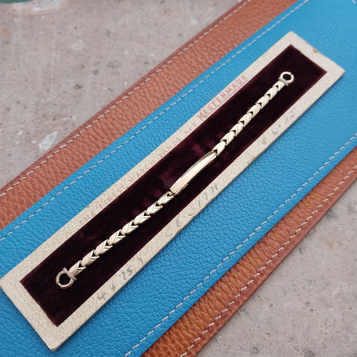 Kestenmade Gold-Filled Ladies NOS 1950s Vintage Cocktail Watch Band