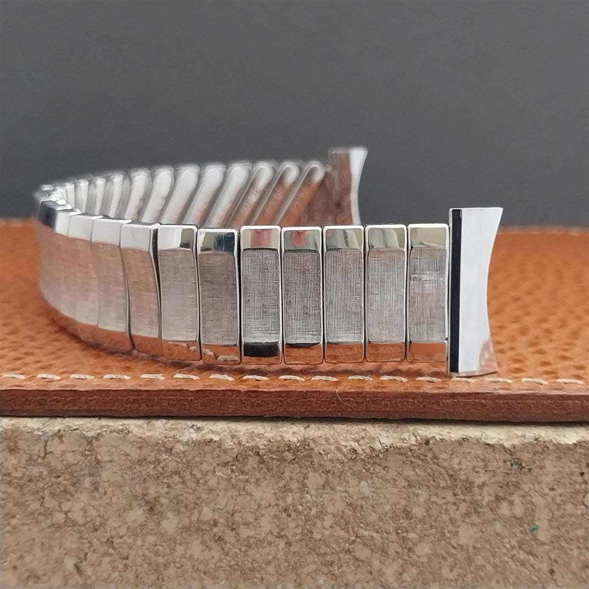 White Gold Filled Flex-Let Renaissance 1960 Unused Vintage Watch Band