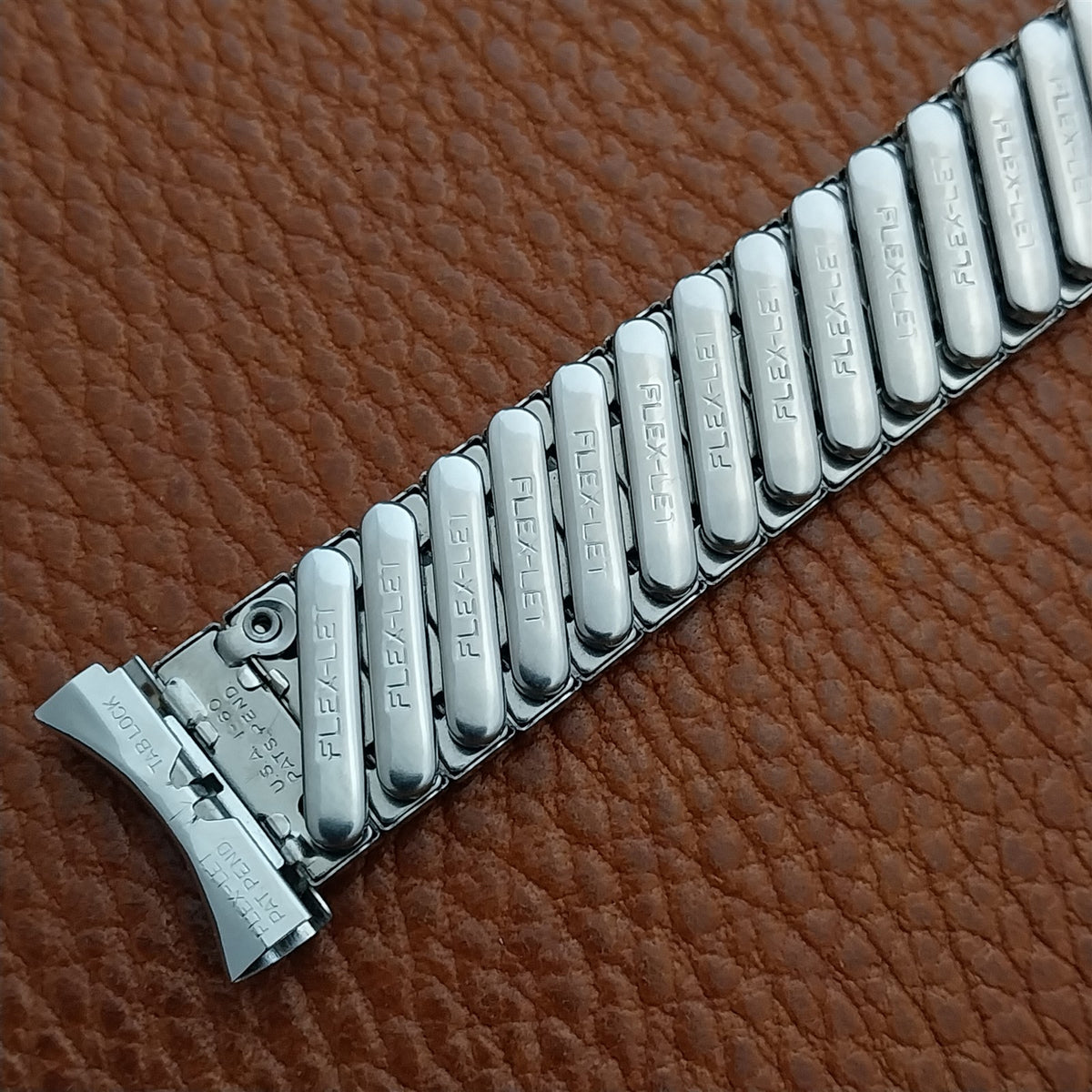 White Gold Filled Flex-Let Renaissance 1960 Unused Vintage Watch Band