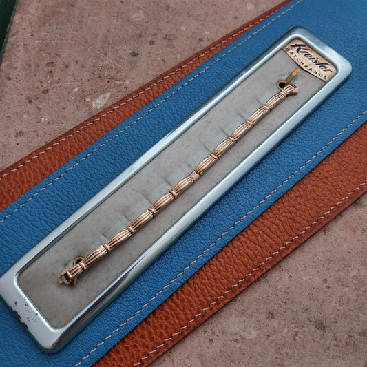 1950s Kreisler Elegante Ladies Gold-Filled Vintage Cocktail Watch Band