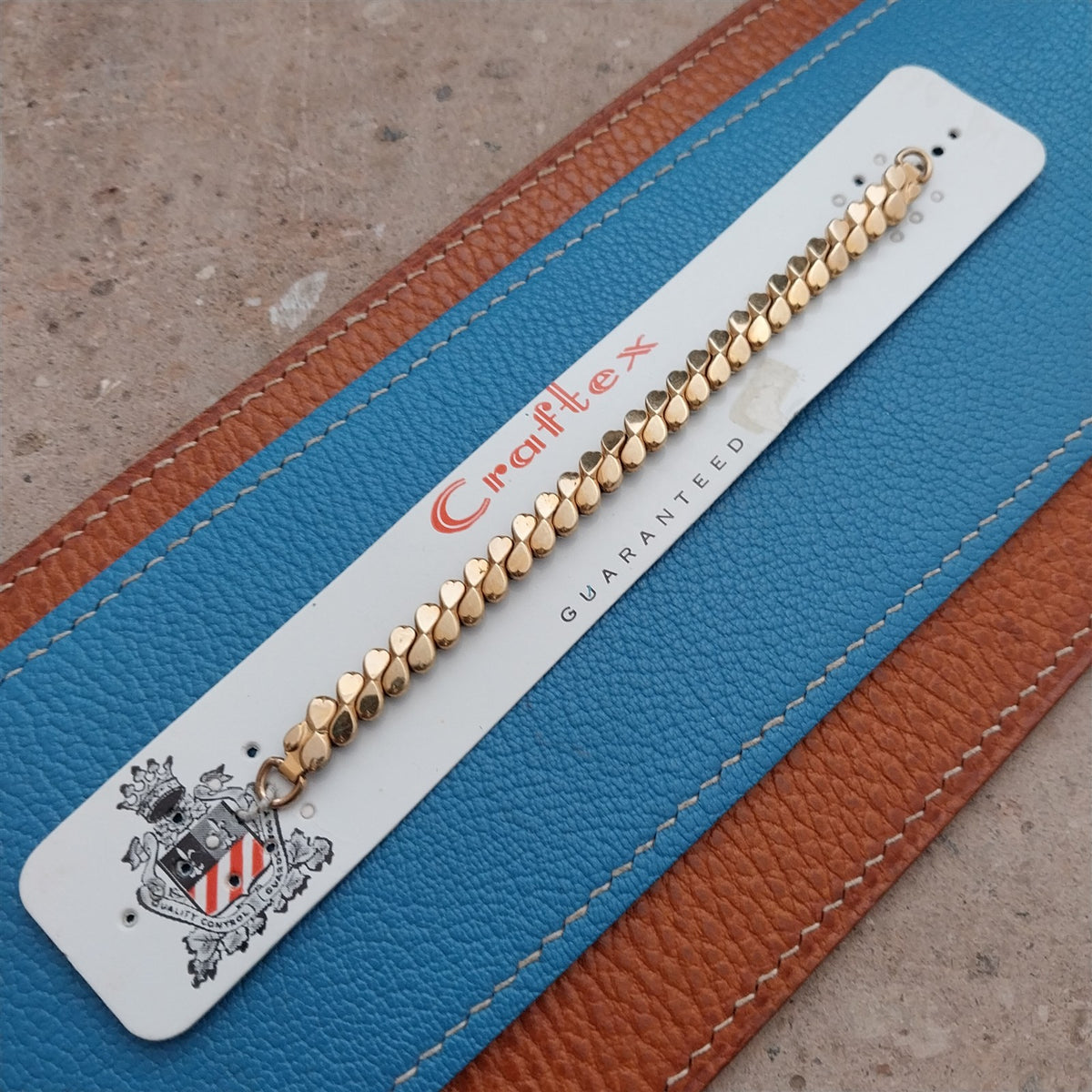 Ladies Gold-Filled Craftex Unused Vintage Cocktail Watch Band