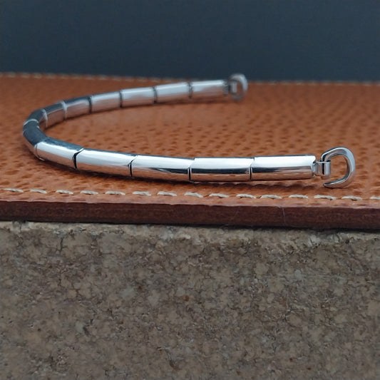 Vintage 1960s Kreisler Silver-Tone Ladies Cocktail Watch Band