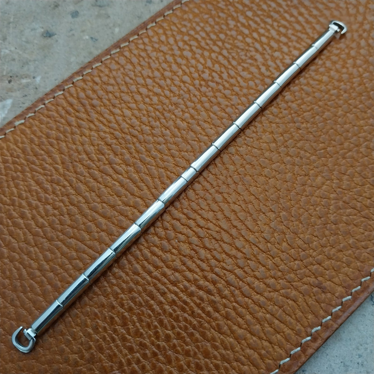 Vintage 1960s Kreisler Silver-Tone Ladies Cocktail Watch Band