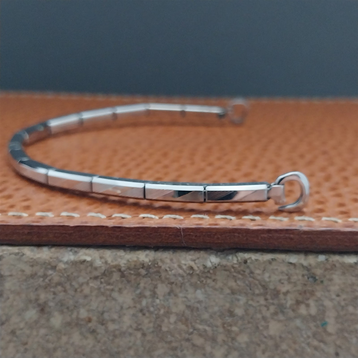 Vintage 1960s Kreisler White Gold-Filled Ladies Cocktail Watch Band
