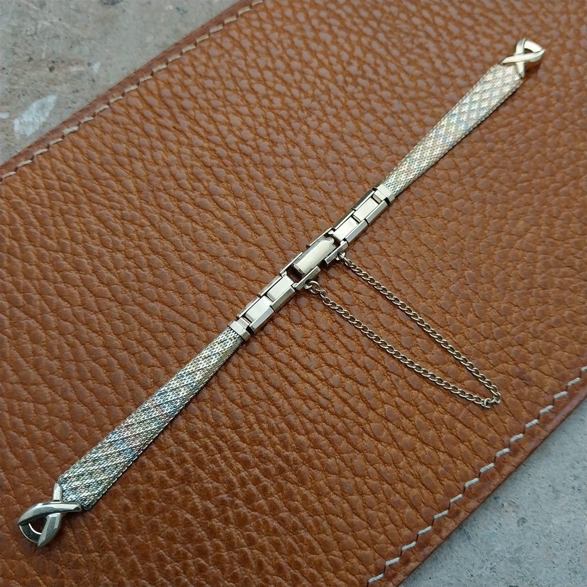 Kreisler Tri-Tone Gold-Filled 1960s Ladies Vintage Cocktail Watch Band