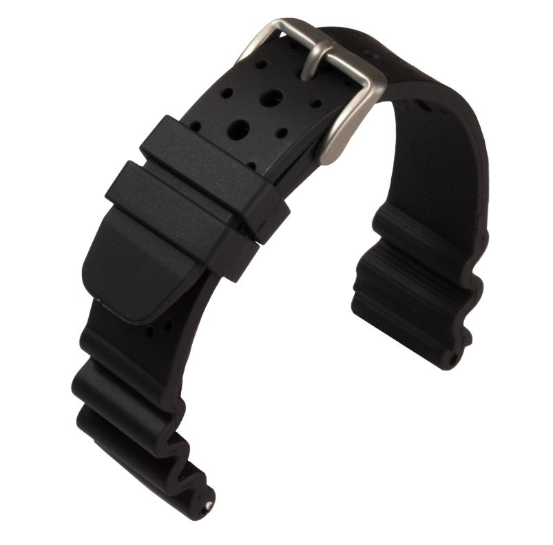 20mm Eulit 136 Black ND Limits Diver Watch Strap