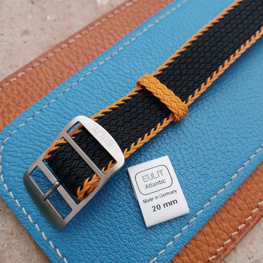20mm Eulit Atlantic Braided Perlon Single Pass Field Watch Strap