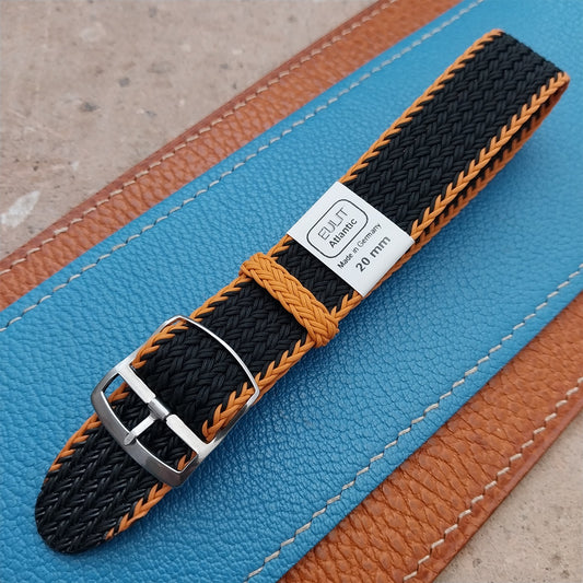 20mm Eulit Atlantic Braided Perlon Single Pass Field Watch Strap