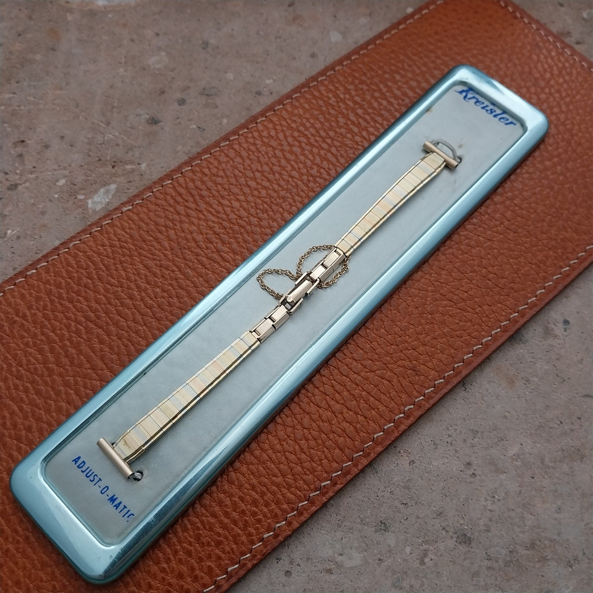 Kreisler Tri-Tone Gold-Filled 1960s Ladies Vintage Cocktail Watch Band
