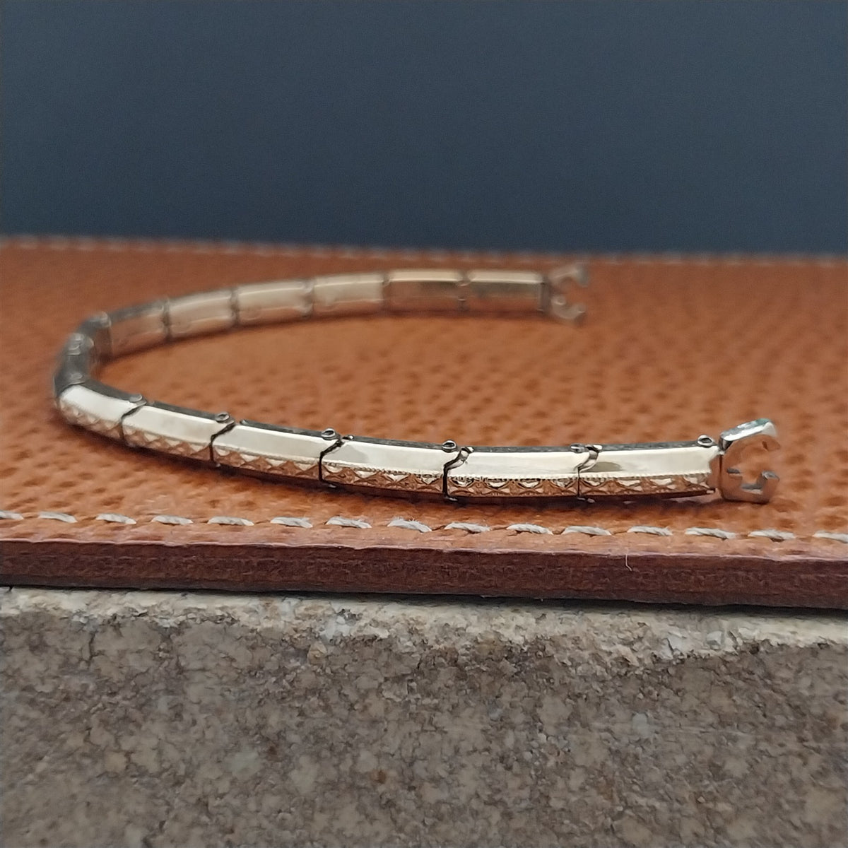 Gold-Filled Ladies Bretton Expansion 1950s Vintage Cocktail Watch Band