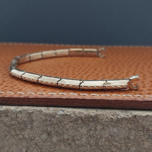 Gold-Filled Ladies Bretton Expansion 1950s Vintage Cocktail Watch Band