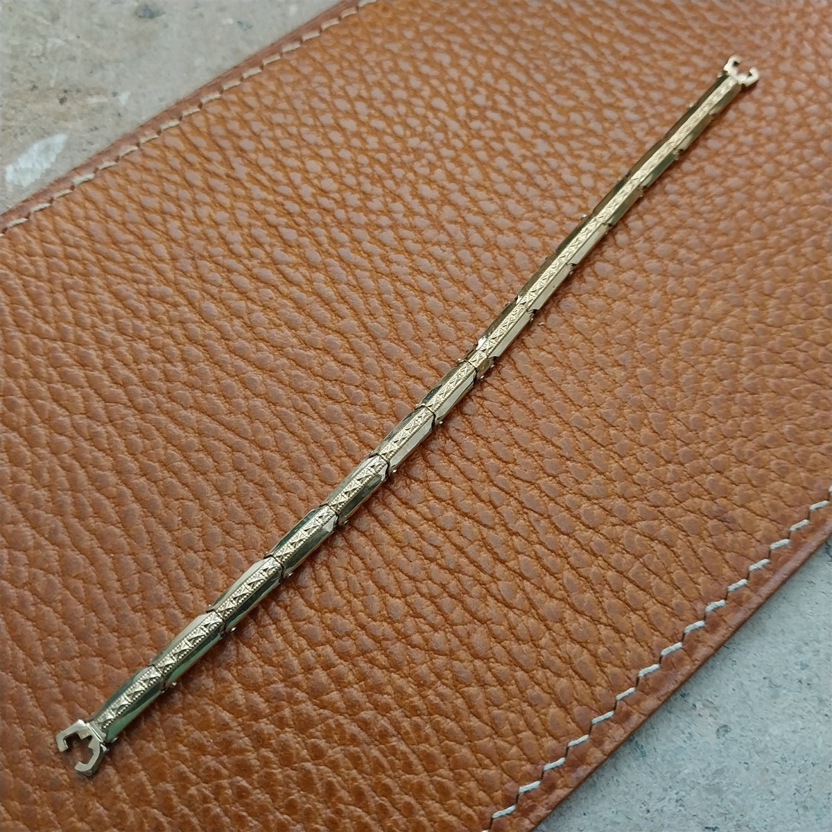 Gold-Filled Ladies Bretton Expansion 1950s Vintage Cocktail Watch Band