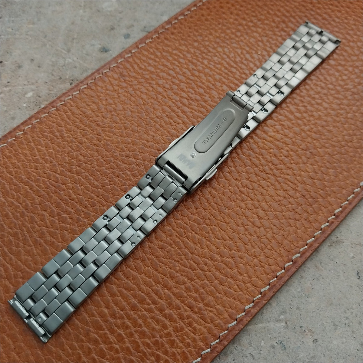 18mm Bambi Japan Titanium Unused Watch Band