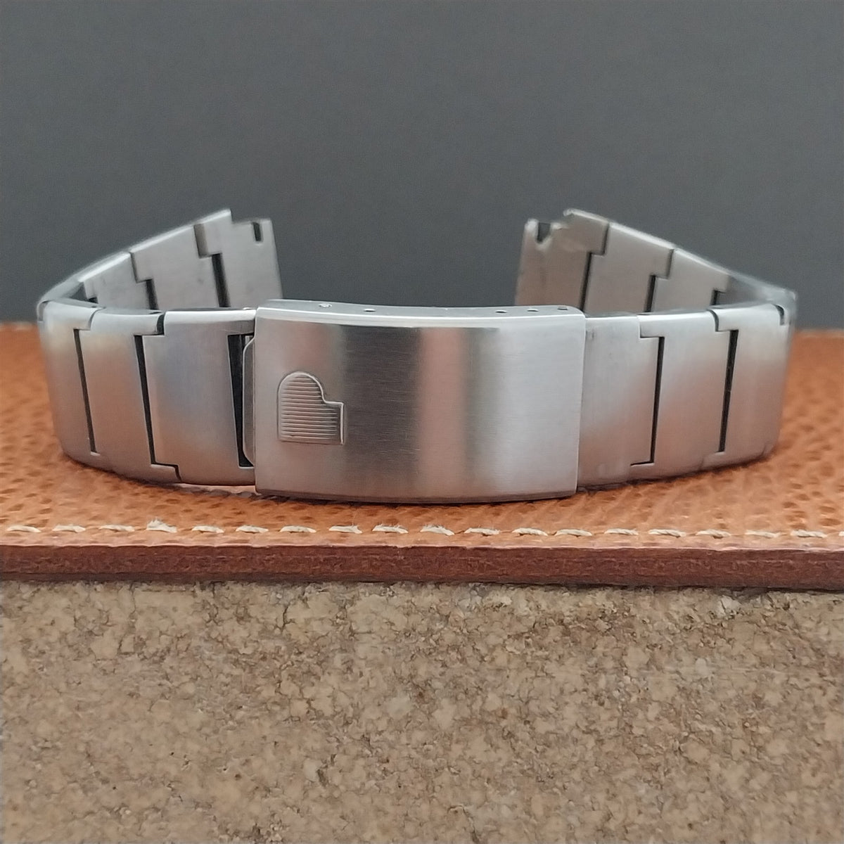 Pulsar LED Time Computer 19mm Stainless Steel Vintage Watch Band