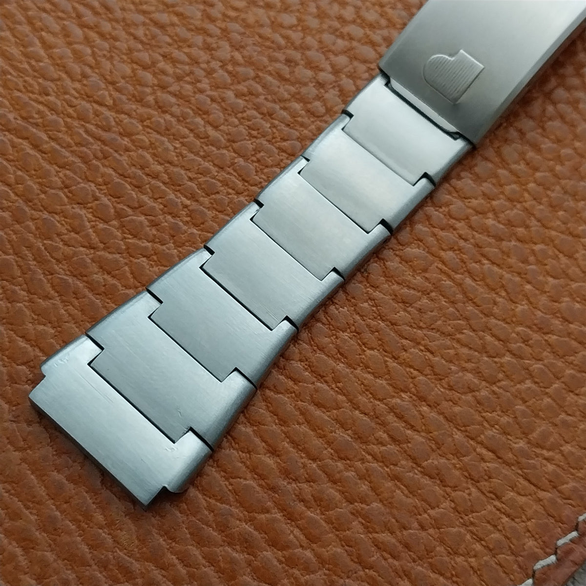 Pulsar LED Time Computer 19mm Stainless Steel Vintage Watch Band