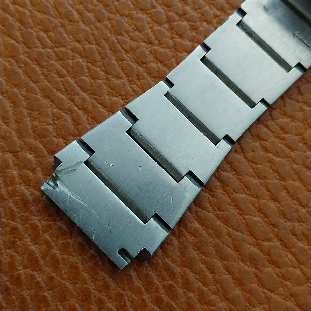 Pulsar LED Time Computer 19mm Stainless Steel Vintage Watch Band