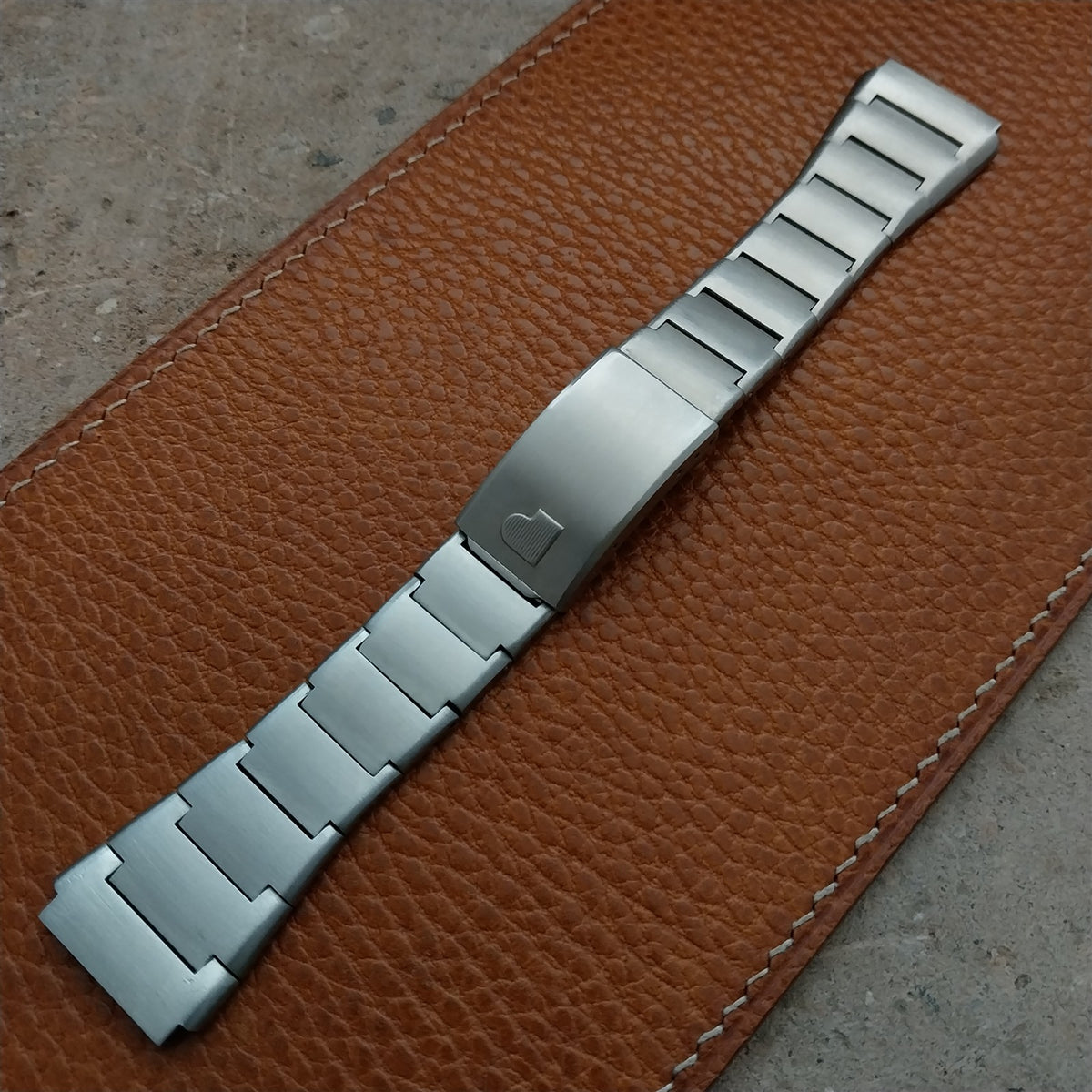 Pulsar LED Time Computer 19mm Stainless Steel Vintage Watch Band