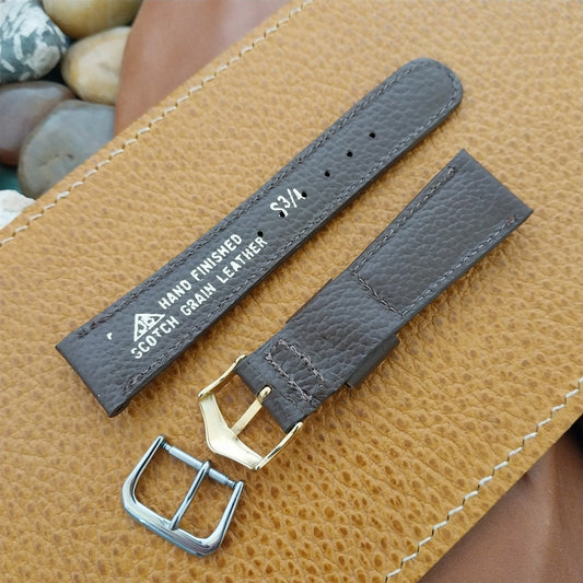 19mm 3/4" JB Champion USA Short Scotch Grain Unused nos Vintage Watch Band