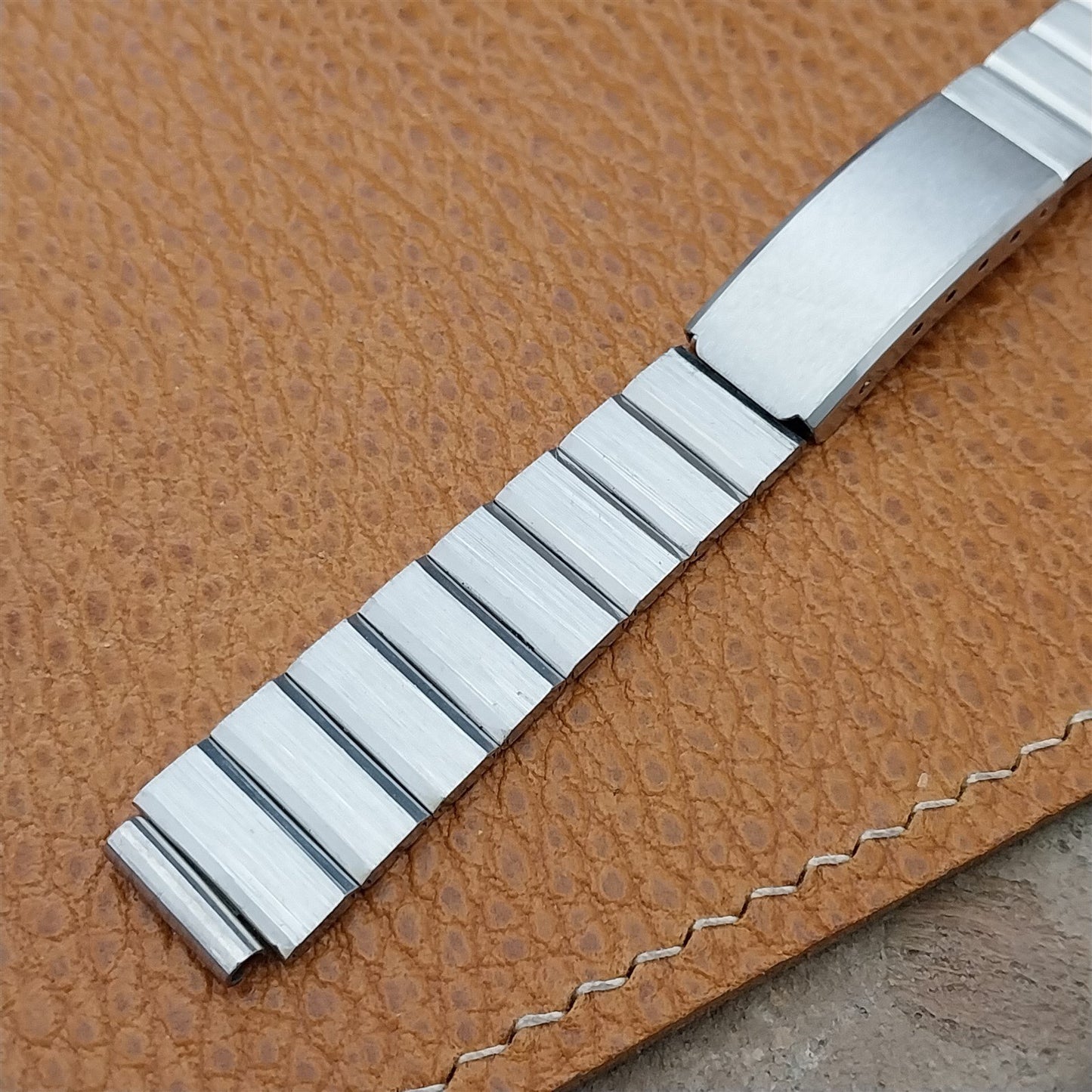 11mm Ladies Stainless Steel Classic 1970s Unused Vintage Watch Band