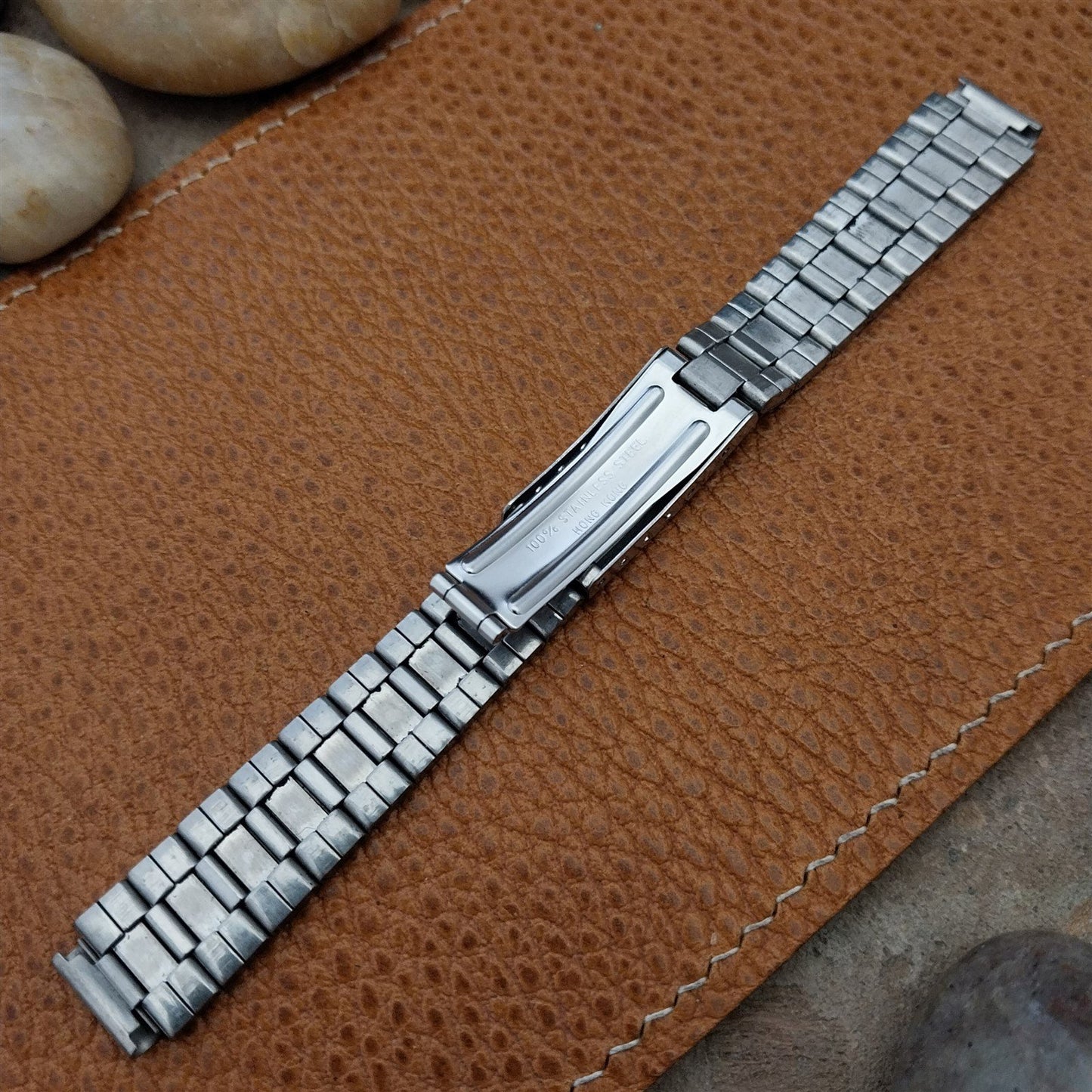 11mm Ladies Stainless Steel Classic 1970s Unused Vintage Watch Band