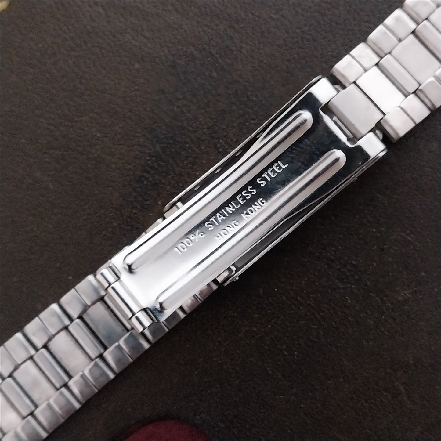 11mm Ladies Stainless Steel 1970s Unused Vintage Watch Band