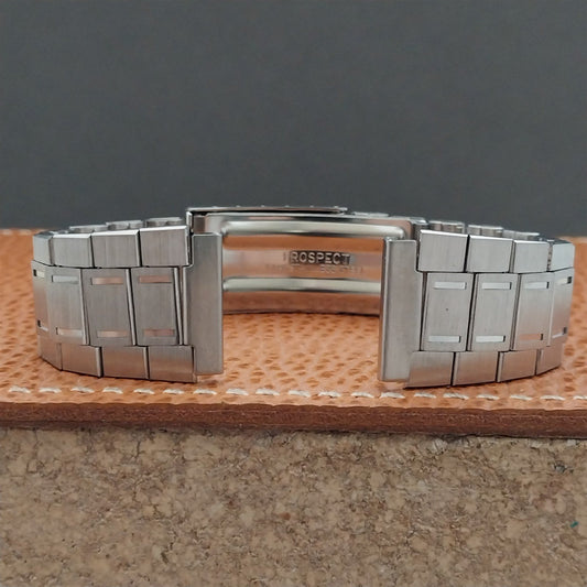 18mm Prospect Stainless Steel nos Classic 1970s led lcd Vintage Watch Band