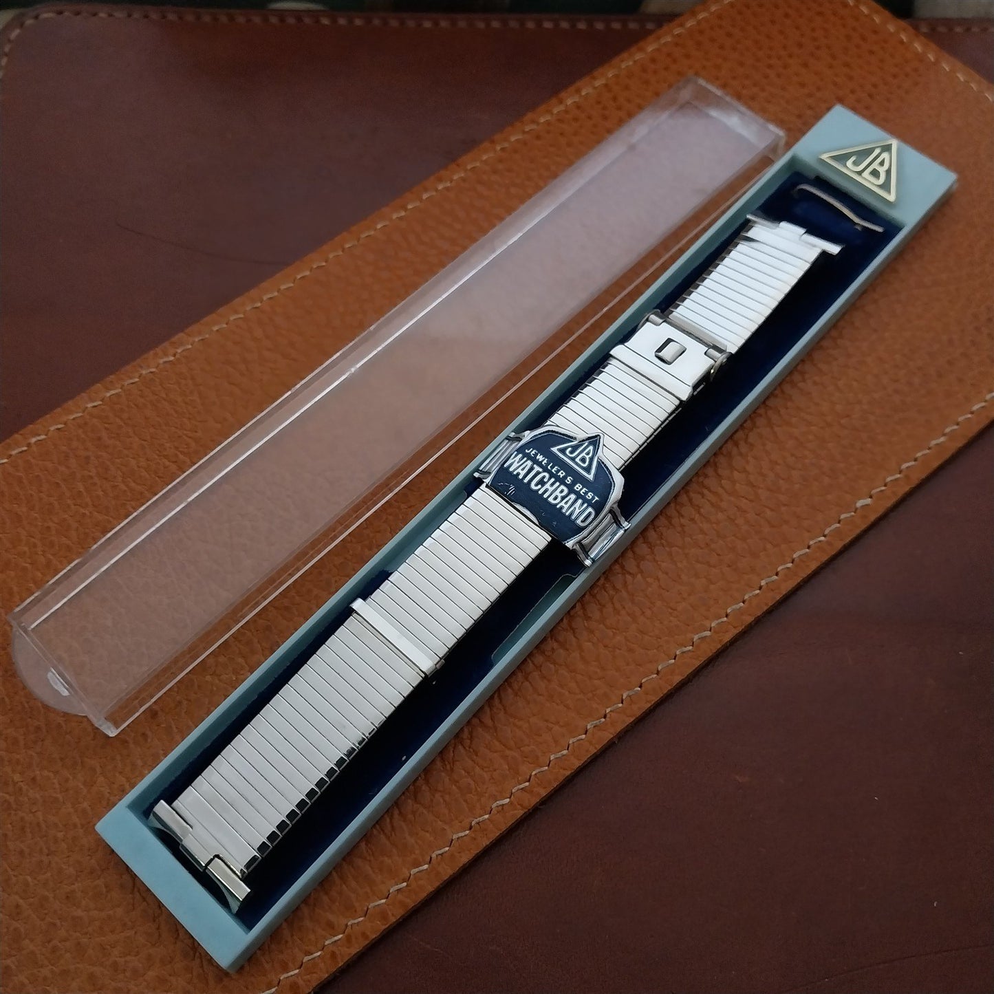 19mm 18mm MIP Stainless Steel Classic JB Champion Komfit Unused 1960s Watch Band