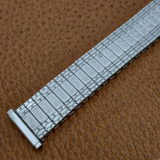16mm 18mm 19mm 10k White Gold-Filled Expansion Speidel Unused Vintage Watch Band