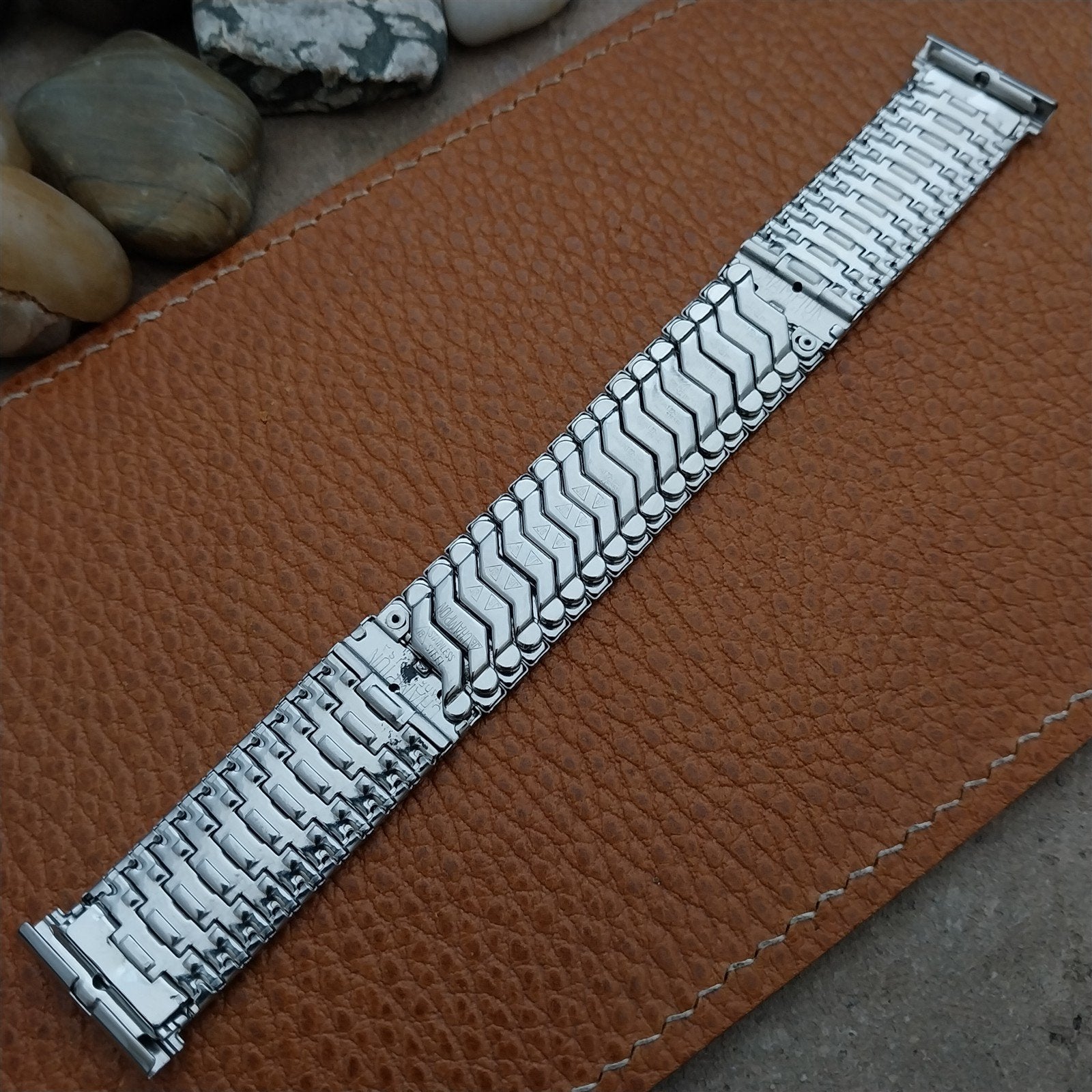 Vintage 19mm 18mm 17mm 1950s Classic Stainless JB Champion Unused Watch Band
