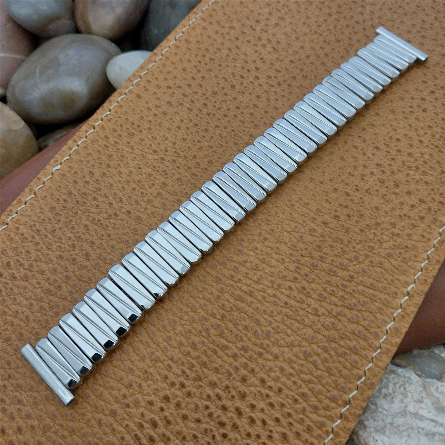 19mm 18mm Kestenmade 1960s Stainless Steel Classic Expansion Vintage Watch Band