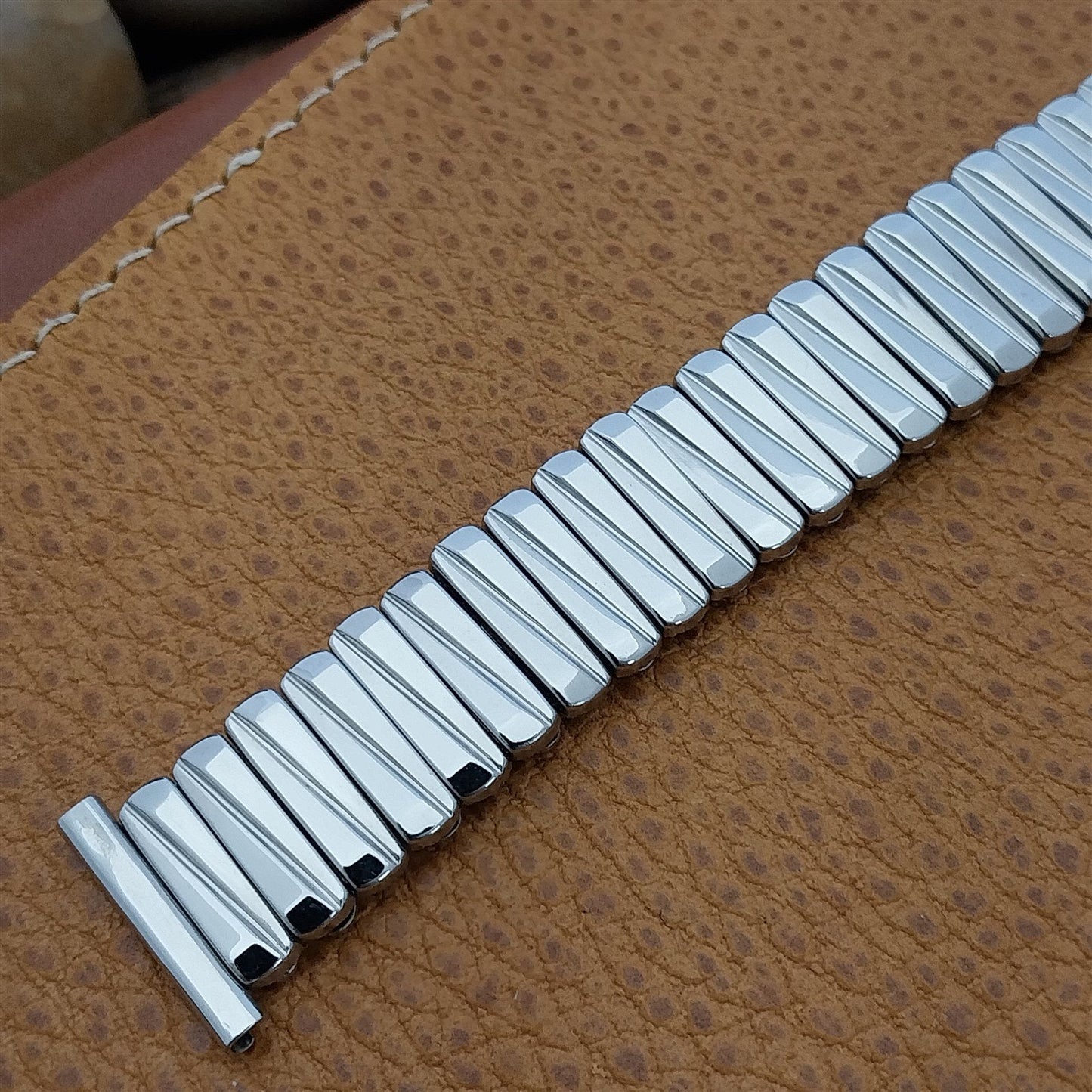 19mm 18mm Kestenmade 1960s Stainless Steel Classic Expansion Vintage Watch Band