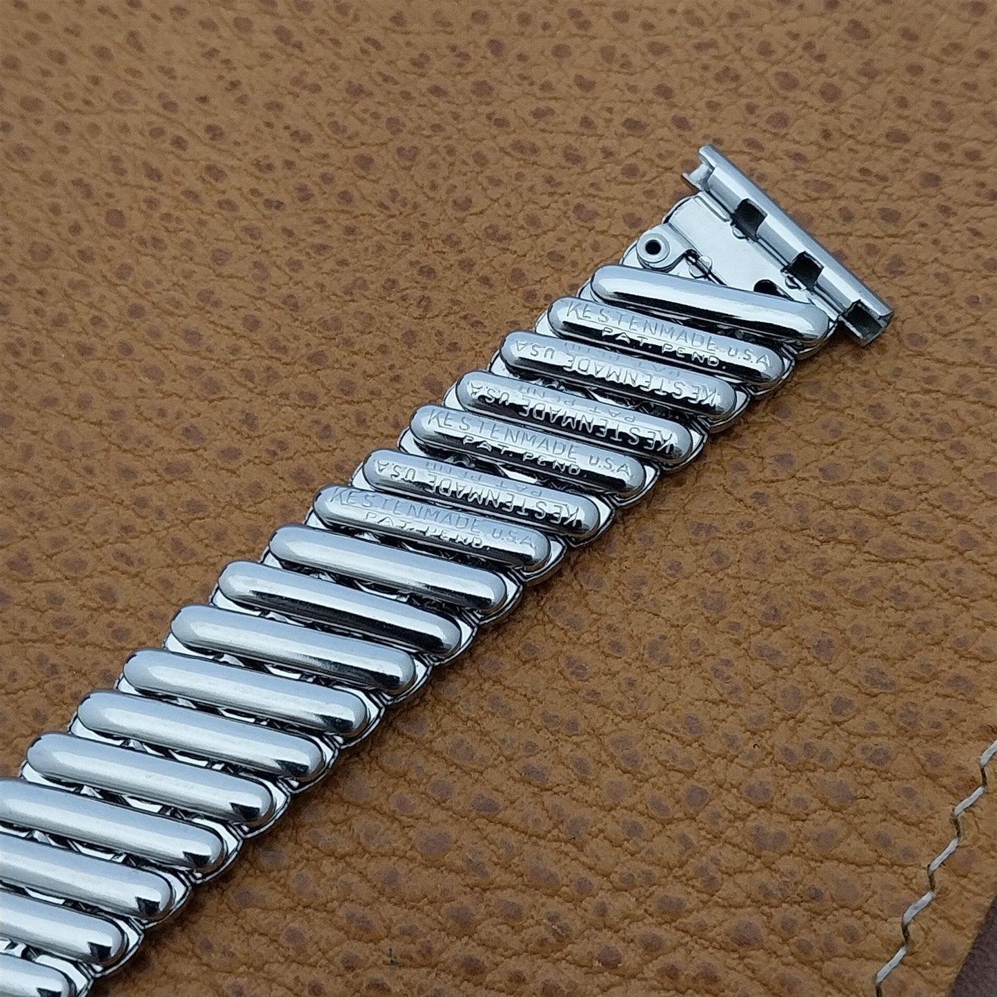 19mm 18mm Kestenmade 1960s Stainless Steel Classic Expansion Vintage Watch Band