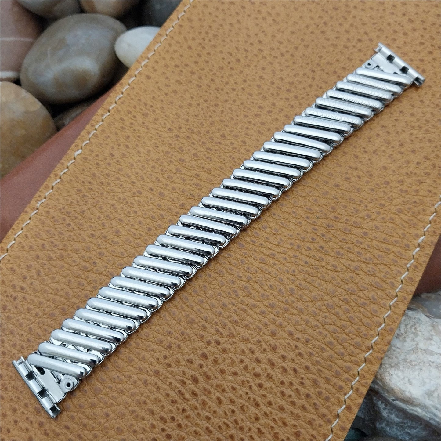 19mm 18mm Kestenmade 1960s Stainless Steel Classic Expansion Vintage Watch Band