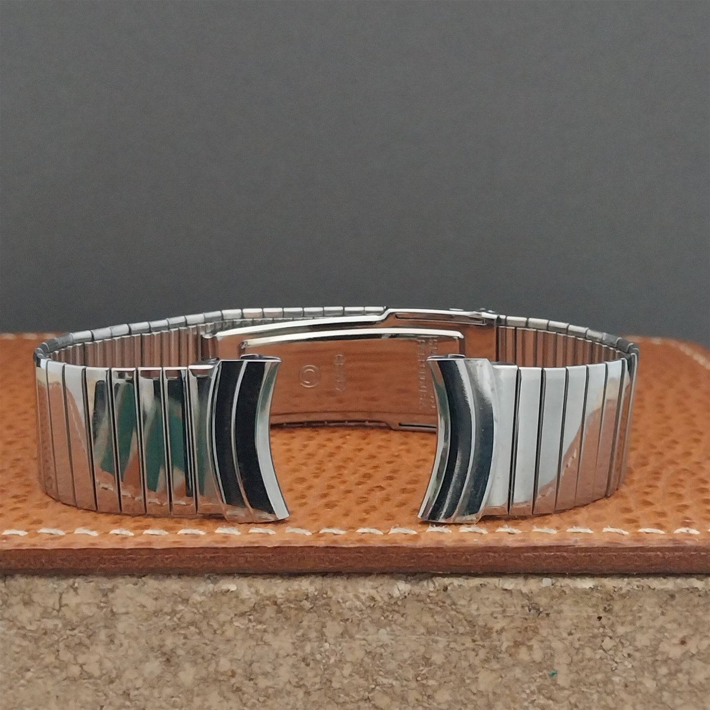 1950s Stainless Steel Gemex 17mm 18mm 19mm Vintage Watch Band