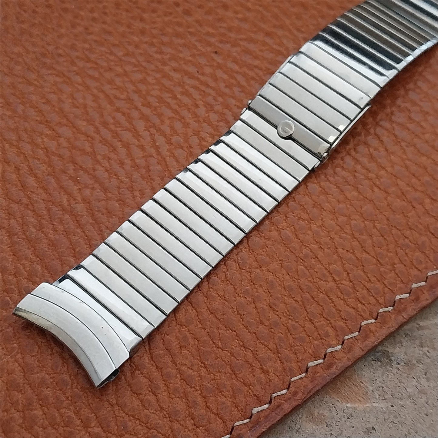 1950s Stainless Steel Gemex 17mm 18mm 19mm Vintage Watch Band