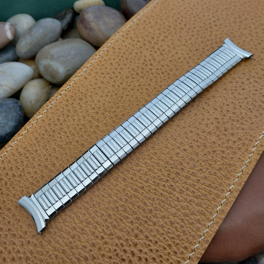 16mm 18mm 19mm Vintage 1950s Gemex Stainless Steel Unused Classic Watch Band