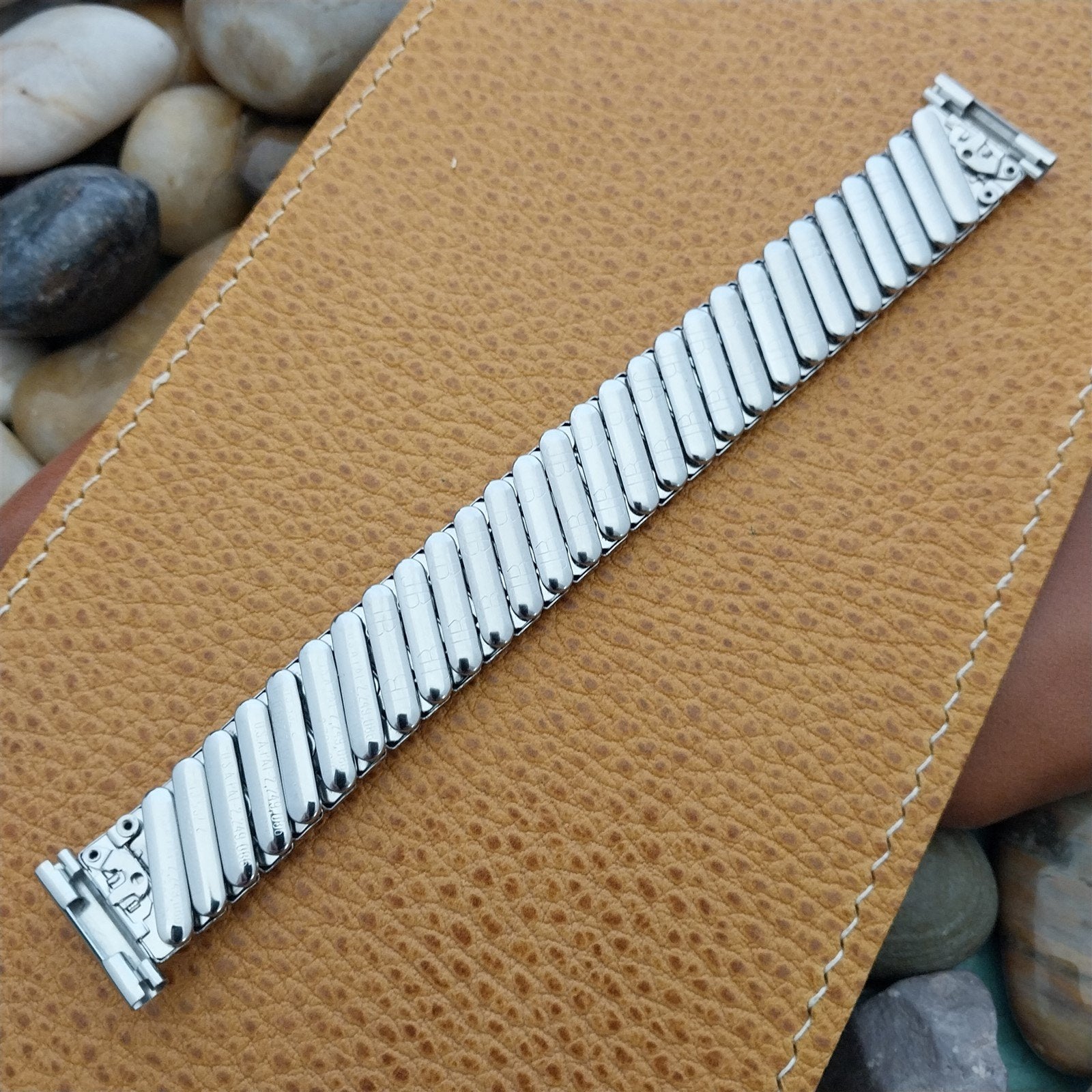 1950s 19mm 18mm Classic JB Champion Stainless Steel Unused Vintage Watch Band